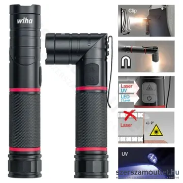WIHA LED-es zseblámpa lézerrel és UV világítással SB 246 70/No.41286