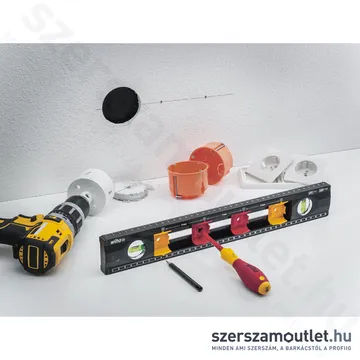 WIHA Villanyszerelő vízmérték 400mm (SB246/No.42074)
