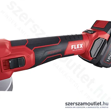 FLEX LBE 125 18.0-EC/5.0 Set Akkus sarokcsiszoló fordulatszabályzós, L-BOXX (2x5,0Ah/18V) (499.323)
