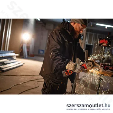 FLEX LBE 125 18.0-EC/5.0 Set Akkus sarokcsiszoló fordulatszabályzós, L-BOXX (2x5,0Ah/18V) (499.323)