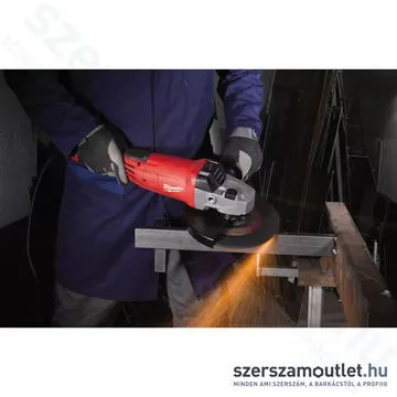 MILWAUKEE AG 22-230 D-SET/DMS Sarokcsiszoló deadman kapcsolóval, kofferben (2200W/230mm) (4933440292