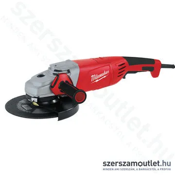 MILWAUKEE AGV 24-230 GE/DMS Sarokcsiszoló lágyindítással, deadman kapcsolóval (2400W/230mm)