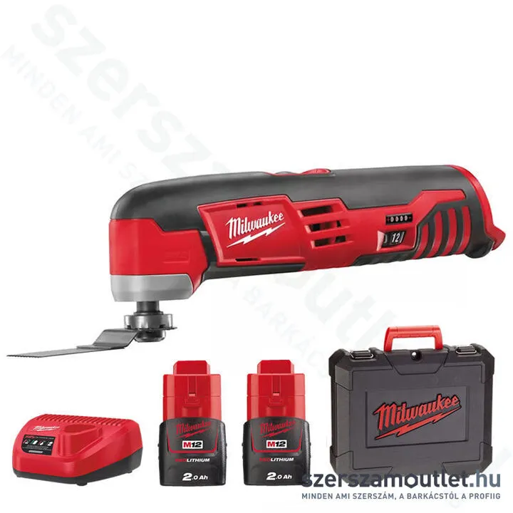 MILWAUKEE M12 C12 MT-202B Akkus multigép (2x2,0Ah/12V) (4933441710)