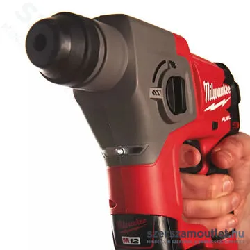 MILWAUKEE M12 CH-202X Akkus fúrókalapács szénkefementes, HD kofferben (2x2,0Ah/12V) (4933446046)