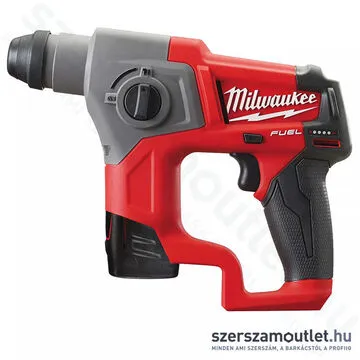 MILWAUKEE M12 CH-202X Akkus fúrókalapács szénkefementes, HD kofferben (2x2,0Ah/12V) (4933446046)