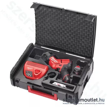 MILWAUKEE M12 CHZ-202X Akkus orrfűrész szénkefementes, HD kofferben (2x2,0Ah/12V) (4933447738)