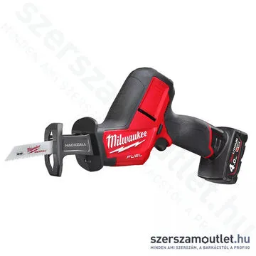 MILWAUKEE M12 CHZ-402C Akkus orrfűrész szénkefementes, kofferben (2x4,0Ah/12V) (4933446950)