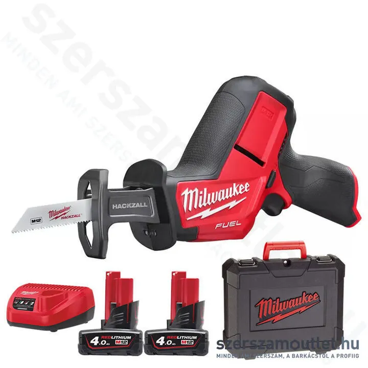 MILWAUKEE M12 CHZ-402C Akkus orrfűrész szénkefementes, kofferben (2x4,0Ah/12V) (4933446950)