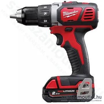 MILWAUKEE M18 BDD-202X Akkus fúró-csavarbehajtó HD kofferben (2x2,0Ah/18V) (4933446195)