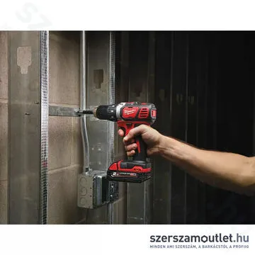 MILWAUKEE M18 BDD-202X Akkus fúró-csavarbehajtó HD kofferben (2x2,0Ah/18V) (4933446195)