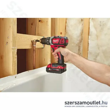 MILWAUKEE M18 BDD-202X Akkus fúró-csavarbehajtó HD kofferben (2x2,0Ah/18V) (4933446195)