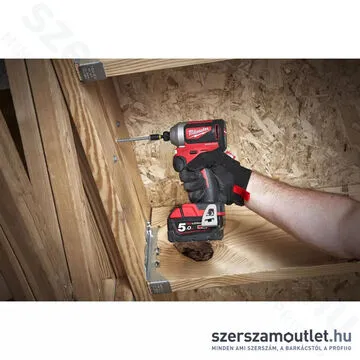 MILWAUKEE M18 BLID2-0X Akkus ütvecsavarozó, HD koffer (18V) (1/4