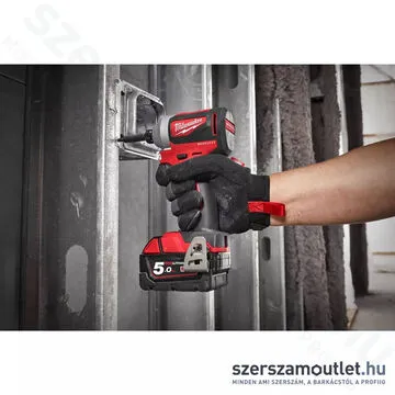 MILWAUKEE M18 BLID2-0X Akkus ütvecsavarozó, HD koffer (18V) (1/4
