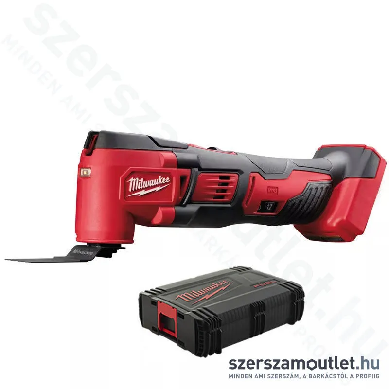 MILWAUKEE M18 BMT-0X Akkus multigép HD kofferben (18V) (Akku és töltő nélkül!) (4933459572)