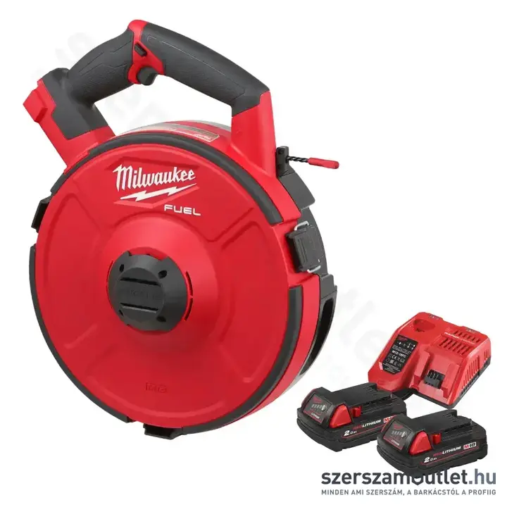 MILWAUKEE M18 FPFT-202 30m NC Set Akkus kábelbehuzó 30m (2x2,0Ah/18V) (4933471954)