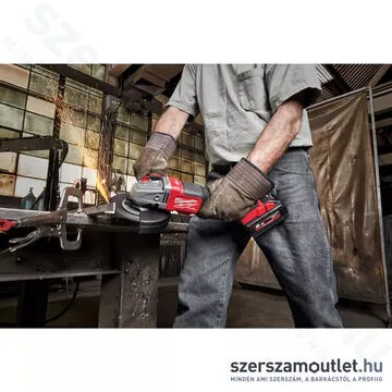 MILWAUKEE M18 FHSAG125XPDB-0 Akkus szénkefementes sarokcsiszoló (18V/125mm) (Akku és töltő nélkül)