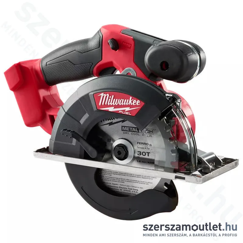 MILWAUKEE M18 FMCS-0 Akkus fémvágó körfűrész szénkefementes (18V/150mm) (Akku és töltő nélkül!)