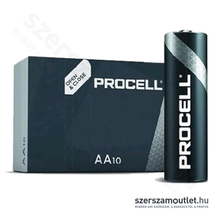 DURACELL Procell/Industrial Alkáli elem AA 10db (DPROAA)