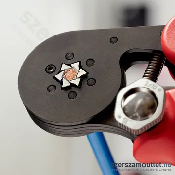 KNIPEX Érvéghüvelyfogó, önbeállító 180mm (97 53 14) (97 53 14 SB)