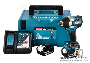 MAKITA DTW700RTJ Akkus szénkefementes ütvecsavarozó 1/2