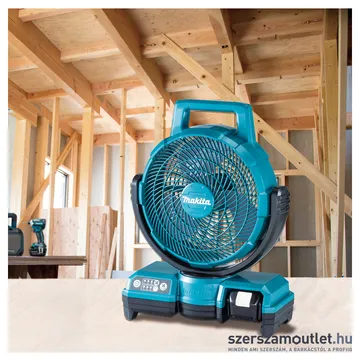 MAKITA DCF203Z Akkus ventilátor 235mm (14,4V-18V) (Akku és töltő nélkül!)