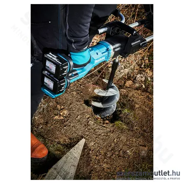 MAKITA DDG460ZX7 Akkus Földfúró 200mm (2x18V) (Akku és töltő nélkül!)