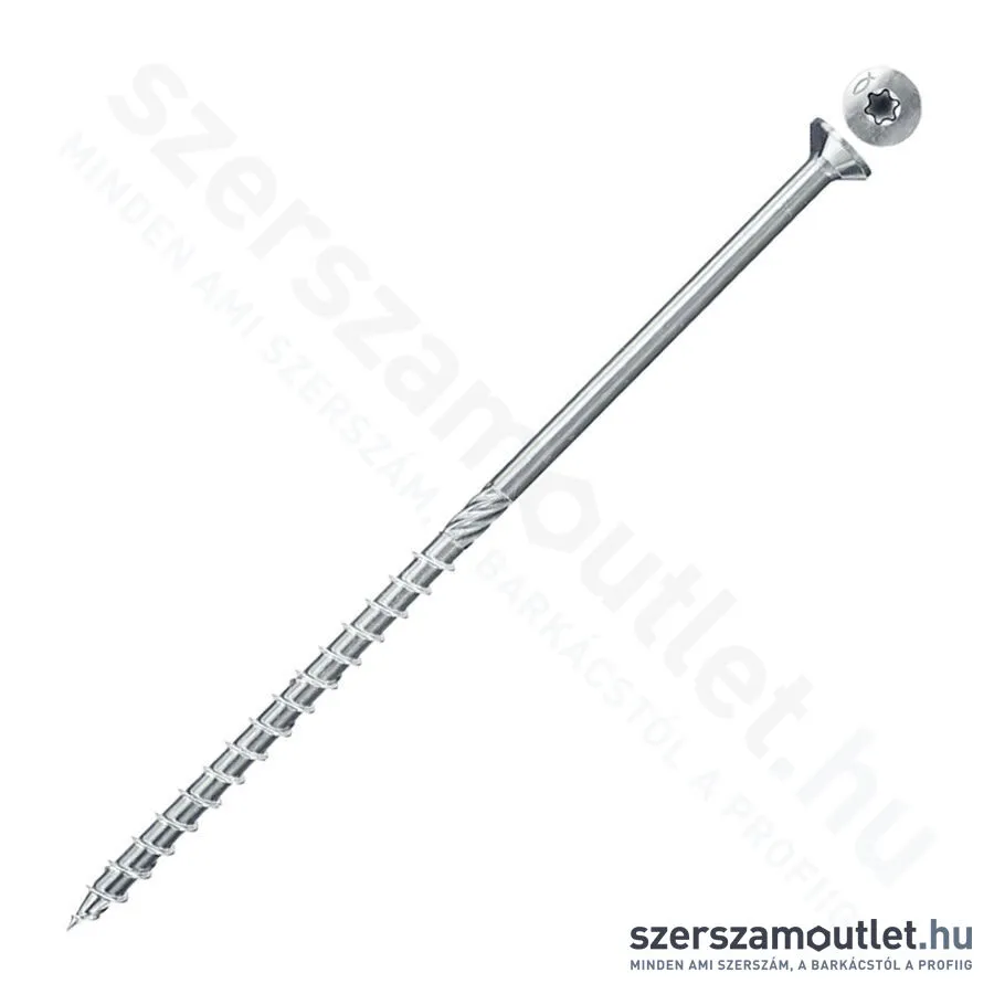 FISCHER FPF ST Faforgácslapcsavar 8,0x120mm ZPP SF TX | részmenetes (75mm) [50db/doboz]