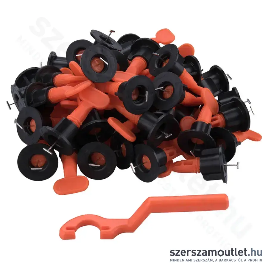 EXTOL Lapszintező (csempeszintező, burkolatszintező) készlet (50+1db)