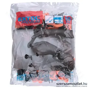 EXTOL Lapszintező (csempeszintező, burkolatszintező) készlet (50+1db)
