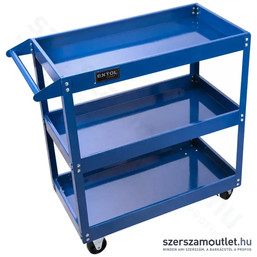 EXTOL Műhelykocsi, 3 tálcás (max.:120kg)