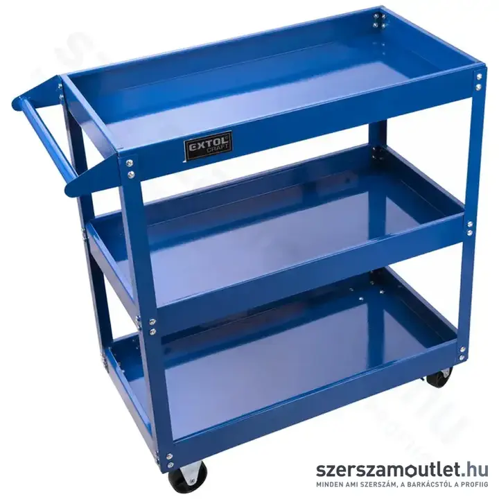 EXTOL Műhelykocsi, 3 tálcás (max.:120kg)