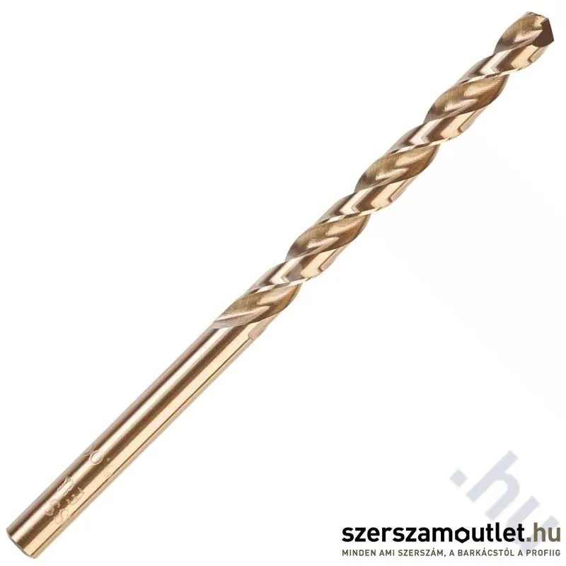 MILWAUKEE RED COBALT Fémfúró, hengeres befogással HSS-G Co 2,5x57mm (10db)