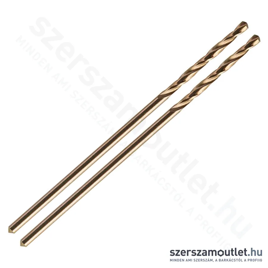 MILWAUKEE RED COBALT Fémfúró, hengeres befogással HSS-G Co 2x49mm (2db)