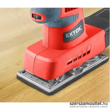 EXTOL Rezgőcsiszoló (200W/93x185mm)