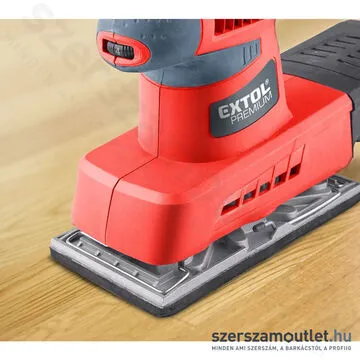 EXTOL Rezgőcsiszoló (200W/93x185mm)