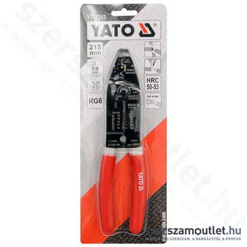 YATO Blankoló fogó 0,75-5mm2 (YT-2293)