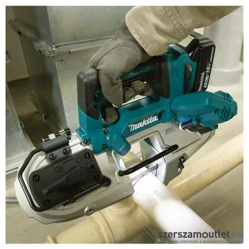 MAKITA DPB183Z Akkus szalagfűrész BL (18V) (Akku és töltő nélkül!)