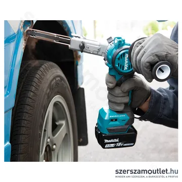 MAKITA DBS180Z Akkus 9x533 keskeny szalagcsiszoló (18V) (Akku és töltő nélkül!)