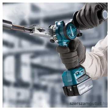 MAKITA DBS180Z Akkus 9x533 keskeny szalagcsiszoló (18V) (Akku és töltő nélkül!)