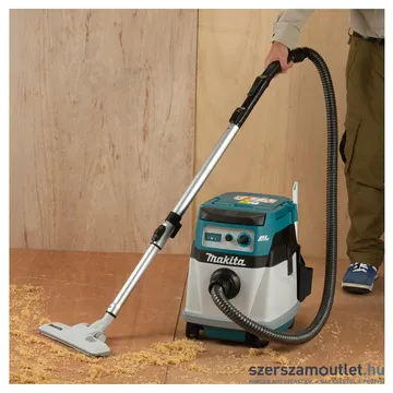 MAKITA DVC155LZX2 Akkus száraz-nedves porszívó (2x18V) (Akku és töltő nélkül!)
