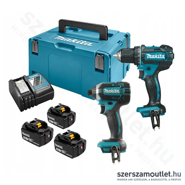 MAKITA DLX2127TJ1 Akkus gépszett (3x5,0Ah/18V)