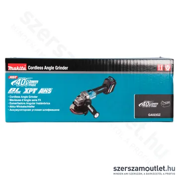 MAKITA GA023GZ Akkus szénkefementes fordulatszabályzós sarokcsiszoló (40V/125mm) (Akku és töltő nélk