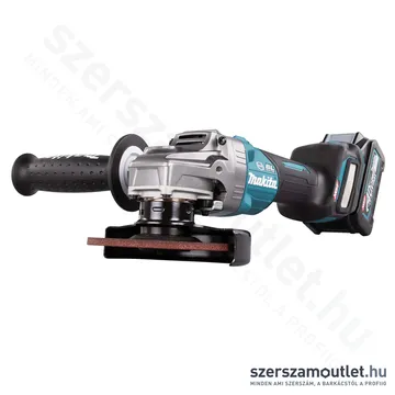 MAKITA GA023GM201 Akkus szénkefementes sarokcsiszoló (40V/125mm) (2x4,0Ah/40V)