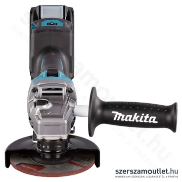 MAKITA GA023GM201 Akkus szénkefementes sarokcsiszoló (40V/125mm) (2x4,0Ah/40V)