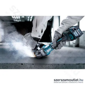 MAKITA GA026GZ Akkus szénkefementes sarokcsiszoló (40V/125mm) (Akku és töltő nélkül!)