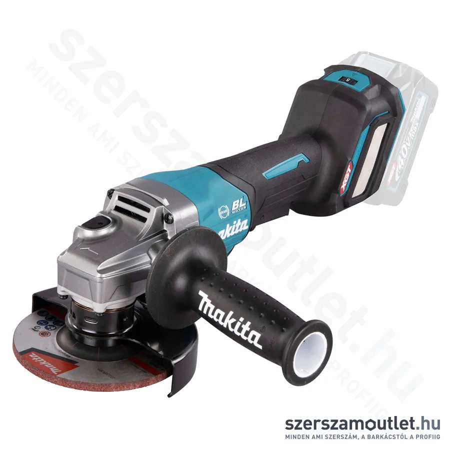 MAKITA GA029GZ Akkus szénkefementes sarokcsiszoló+Fék (40V/125mm) (Akku és töltő nélkül!)