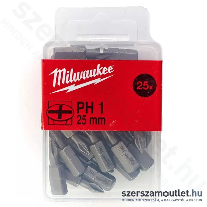 MILWAUKEE Bithegy PH1x25mm (25db) (4932399586)