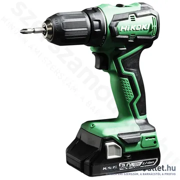 HIKOKI DS18DD-3AH Akkus fúró-csavarbehajtó szénkefementes (2x3,0Ah/18V)
