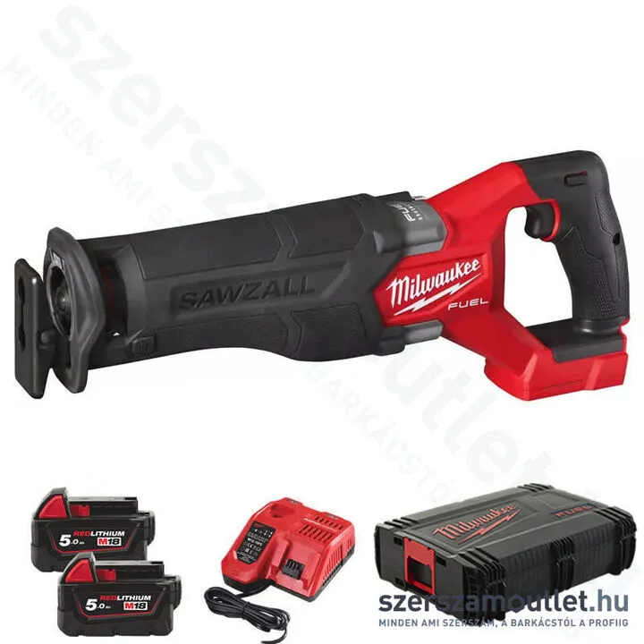 MILWAUKEE M18 FSZ-502X Akkus orrfűrész szénkefementes, HD kofferben (2x5,0Ah/18V) (4933478291)