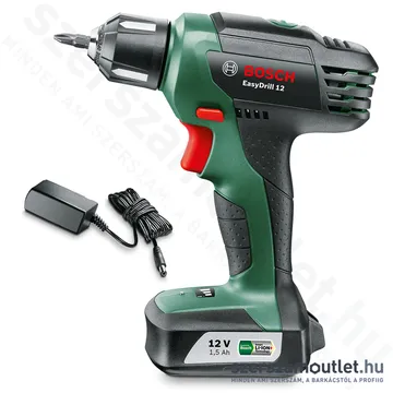 BOSCH EASYDRILL 12 Akkus fúró-csavarbehajtó (1,5Ah/12V) (06039B3001)